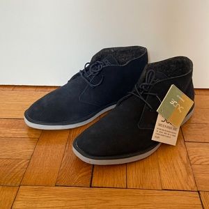 NWT Hey Dude Blue Suede Dress Chukka Boots size 10 1/2 /44